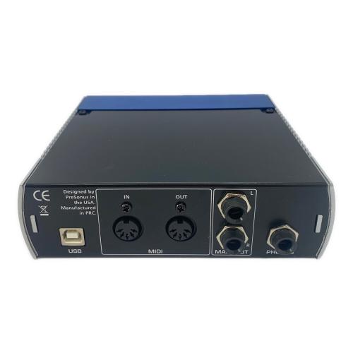 PreSonus　オーディオインターフェイス 本体のみ AudioBox USB 通電確認のみ U2SD071694