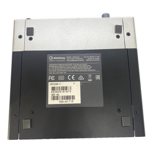 Steinberg (スタインバーグ) オーディオインターフェイス 中国製 UR22 MKⅡ 動作確認済み YEBJ01715