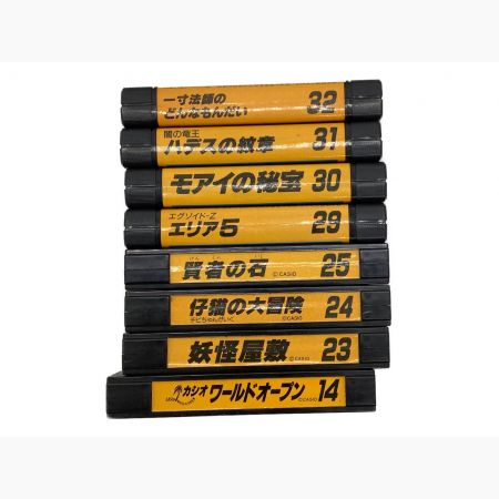 CASIO (カシオ) MSX カセットセット MX-101 通電確認のみ ■