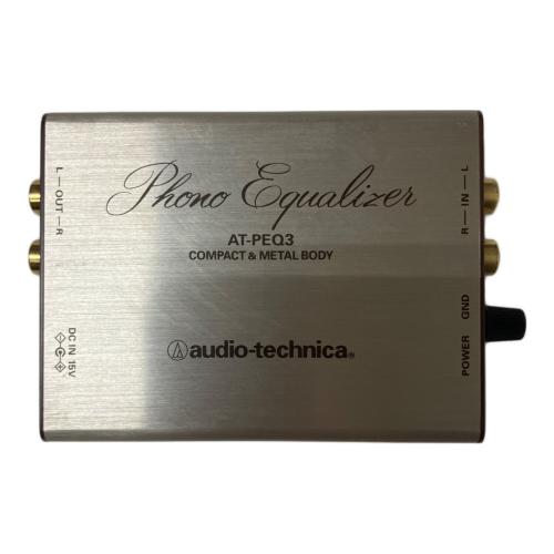 audio-technica (オーディオテクニカ) フォノイコライザー AT-PEQ3