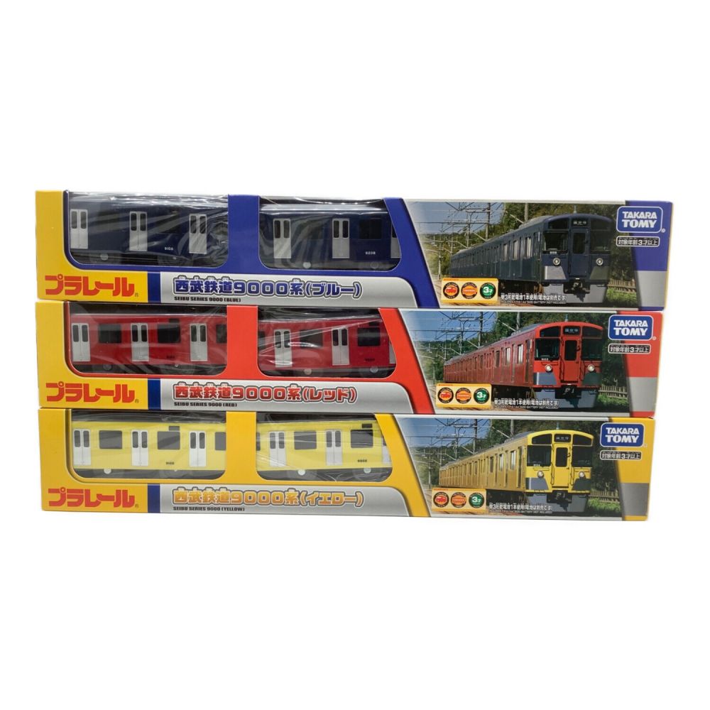 TOMY (トミー) プラレール 車両セット 西武鉄道9000系（イエロー 