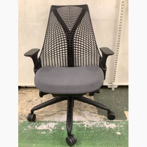 Herman Miller (ハーマンミラー) セイルチェア グレー×ブラック 236 AS1YA23HA-1692