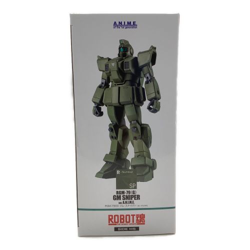 BANDAI (バンダイ) 機動戦士ガンダム第08MS小隊 開封品 RGM-79(G) ジム・スナイパー ver. A.N.I.M.E. ロボット魂