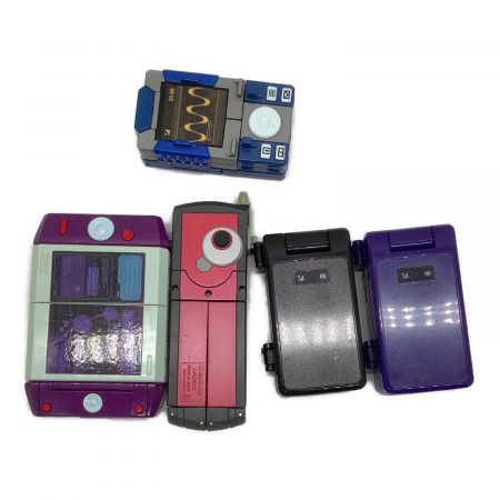 ケータイ捜査官7アイテムセット DXフォンブレイバー01・DXフォンブレイバー3・ブーストフォングラインダー・ブーストフォンアナライザー・ブーストフォンシーカー