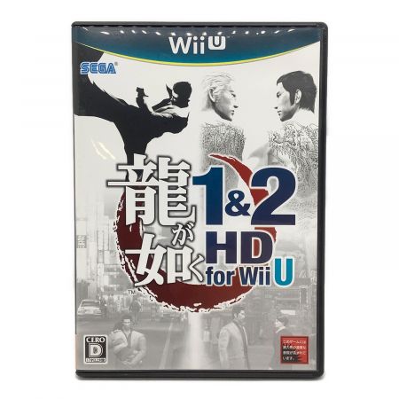 Wii U用ソフト 龍が如く1＆2 HD CERO D (17歳以上対象)