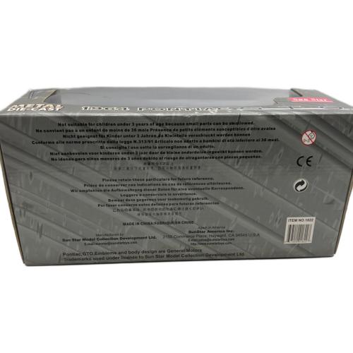 SUNSTAR (サンスタ) 1964 PONTIAC GTO モデルカー