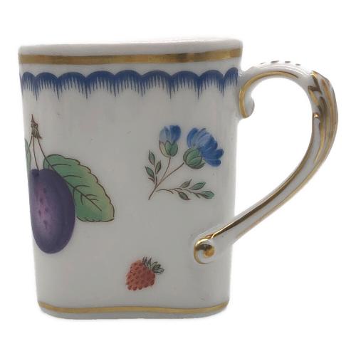 RICHARD GINORI (リチャードジノリ) スクエアデミタスカップ&ソーサー イタリアンフルーツ 2Pセット