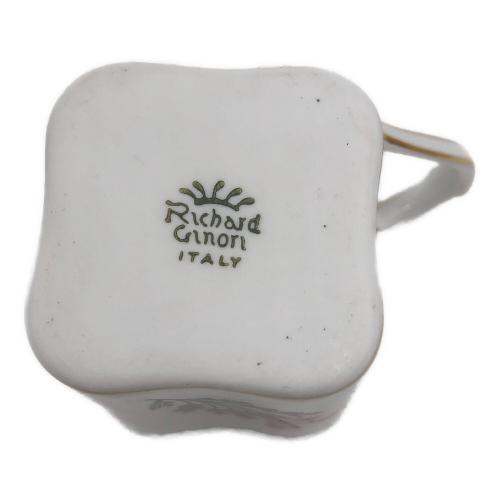 RICHARD GINORI (リチャードジノリ) スクエアデミタスカップ&ソーサー イタリアンフルーツ 2Pセット