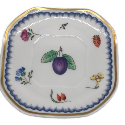 RICHARD GINORI (リチャードジノリ) スクエアデミタスカップ&ソーサー イタリアンフルーツ 2Pセット