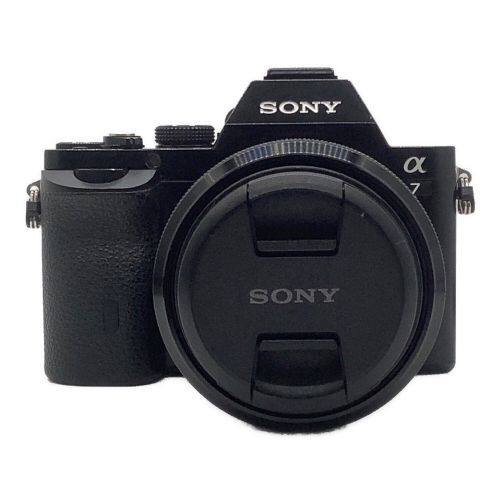 SONY (ソニー) ミラーレス一眼カメラ 液晶ヤケ有 α7 ILCE-7 2470万画素 フルサイズ 専用電池 SDカード対応 3043522