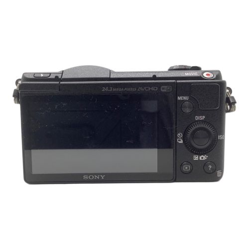SONY (ソニー) ミラーレス一眼カメラ パワーズームレンズキット ILCE-5000 2040萬画素 APS-C 専用電池 SDカード対応 3116532