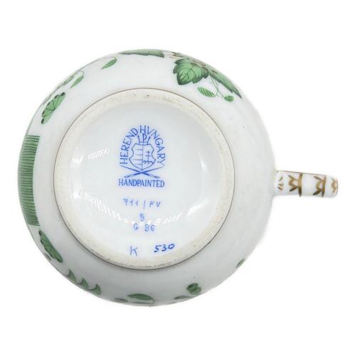 Herend (ヘレンド) 兼用カップ&ソーサー インドの華