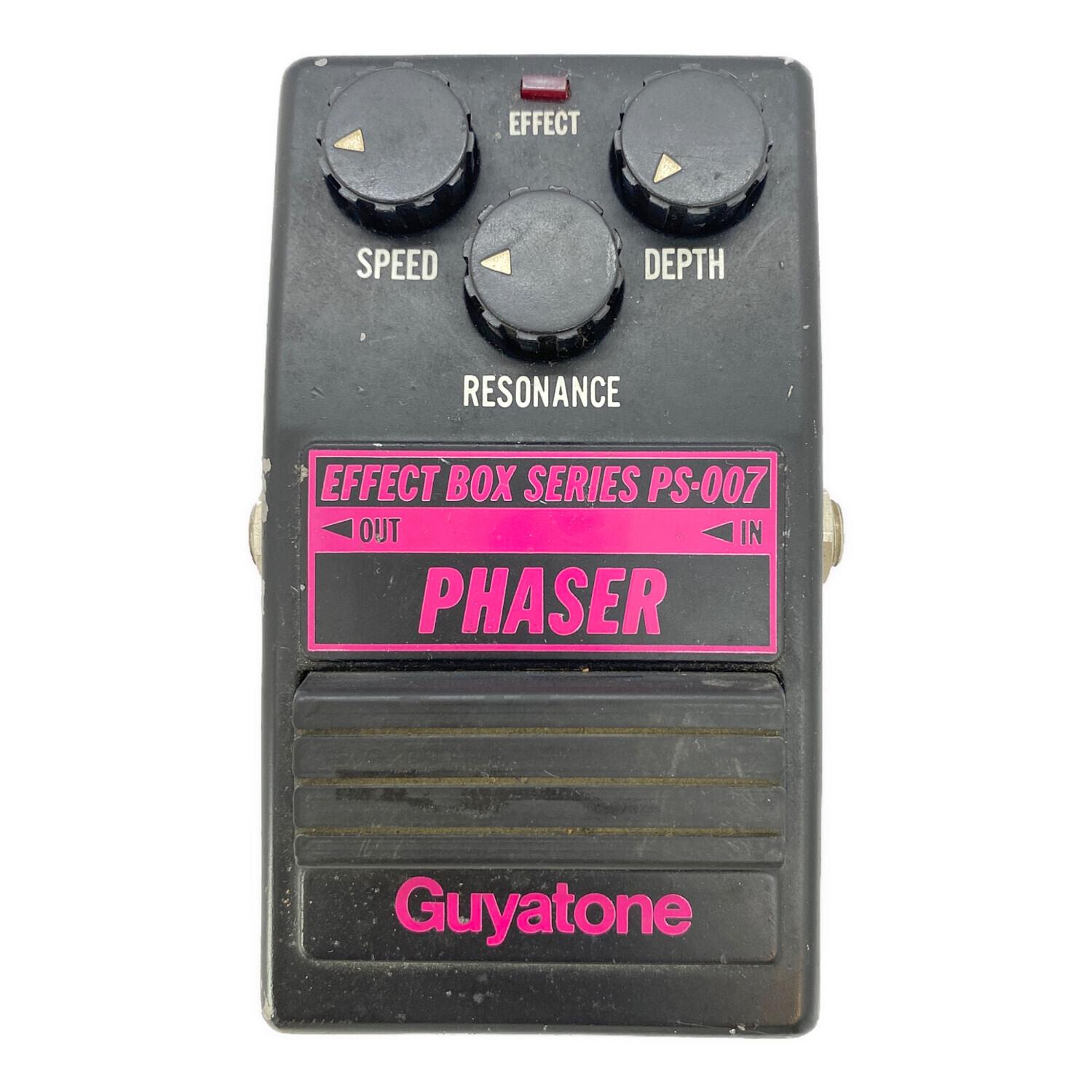 GUYATONE (グヤトーン) フェイザー シリアルNo8121270 PS-007 日本製