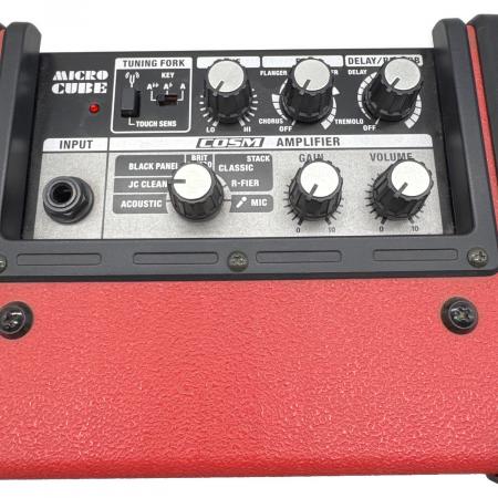 Roland MicroCUBE 小型ギターアンプ Amazon | ROLAND MICRO CUBE [Red Version] | エレキギターコンボ