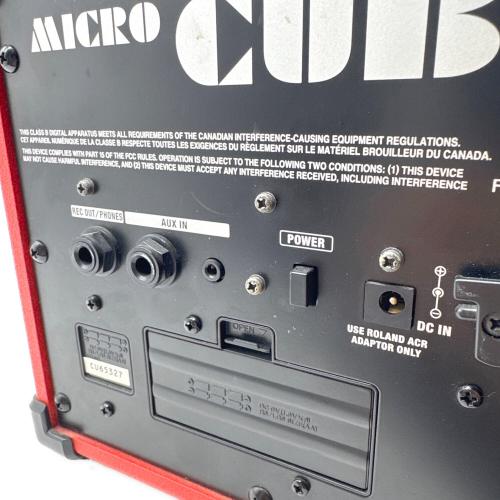 ROLAND (ローランド) MICRO CUBE ギターアンプ
