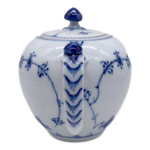 ROYAL COPENHAGEN (ロイヤル・コペンハーゲン) ティーポット ブルーフルーテッド・プレイン