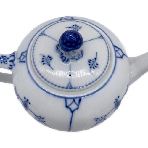 ROYAL COPENHAGEN (ロイヤル・コペンハーゲン) ティーポット ブルーフルーテッド・プレイン