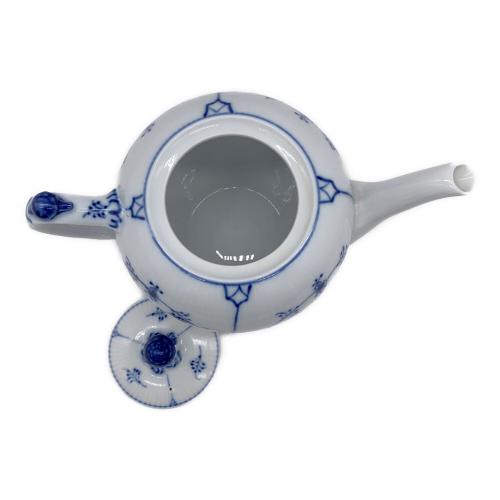 ROYAL COPENHAGEN (ロイヤル・コペンハーゲン) ティーポット ブルーフルーテッド・プレイン