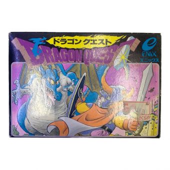 ファミコン用ソフト 説明書欠品/箱/ハガキ付 ドラゴンクエスト -