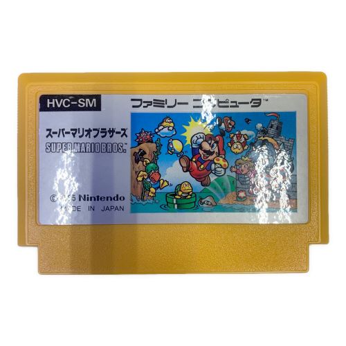 ファミコン用ソフト 箱説付 スーパーマリオブラザーズ -