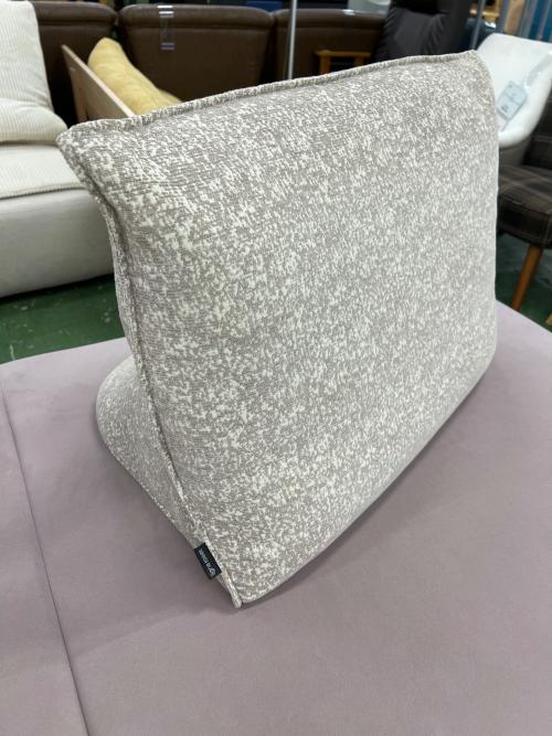 ligne roset (リーンロゼ) 2人掛けソファー ライトグレー×ベージュ ウルトラスウェード 296 PRADO