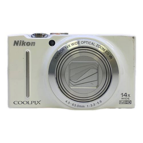 Nikon (ニコン) コンパクトデジタルカメラ 塗装剥がれ・液晶小傷有 COOLPIX S8200 専用電池 SDカード対応 23012644