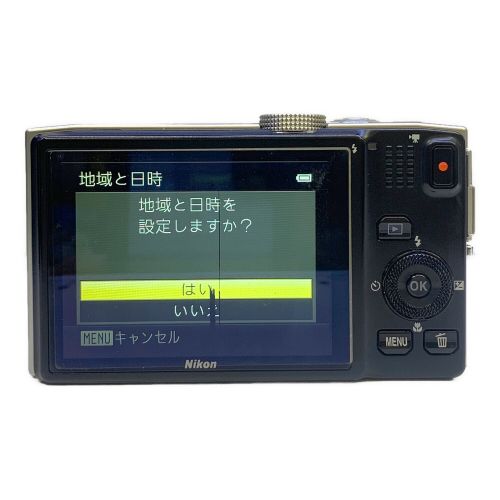 Nikon (ニコン) コンパクトデジタルカメラ 塗装剥がれ・液晶小傷有 COOLPIX S8200 専用電池 SDカード対応 23012644