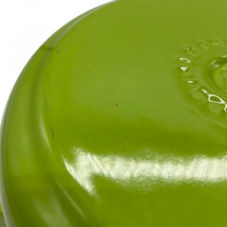 LE CREUSET (ルクルーゼ) 両手鍋 16㎝ 黄緑｜トレファクONLINE