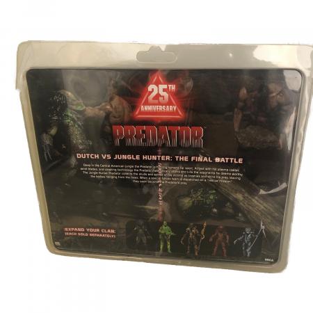 NECA (ネカ) フィギュア PREDATOR Dutch VS Jungle Hunter Final