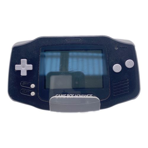 Nintendo (ニンテンドー) GAMEBOY ADVANCE ブラック ※経年の為保証対象外 AGB-001 動作確認済み 電源ボタン接触不良有 ビネガーシンドローム有 AH10905526