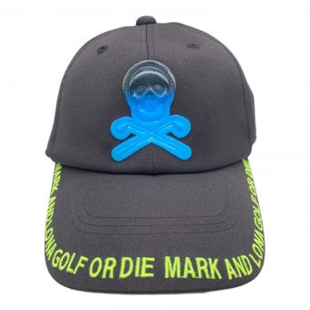 MARK&LONA (マークアンドロナ) キャップ(ゴルフ) メンズ SIZE Free ブラック