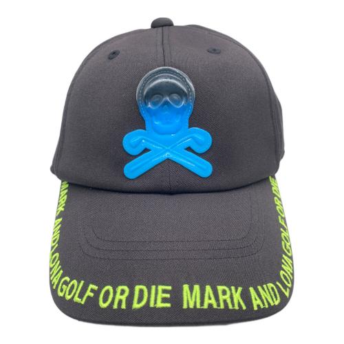 MARK&LONA (マークアンドロナ) キャップ(ゴルフ) メンズ SIZE Free ブラック