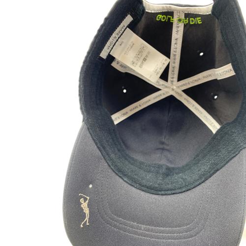 MARK&LONA (マークアンドロナ) キャップ(ゴルフ) メンズ SIZE Free ブラック