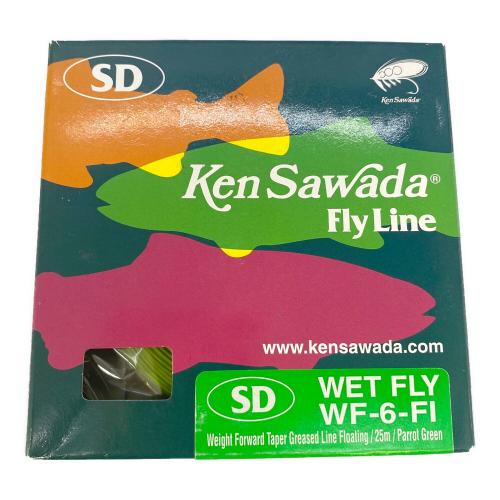 KEN SAWADA フライライン SD WET FLY WF-6-FI　未使用品