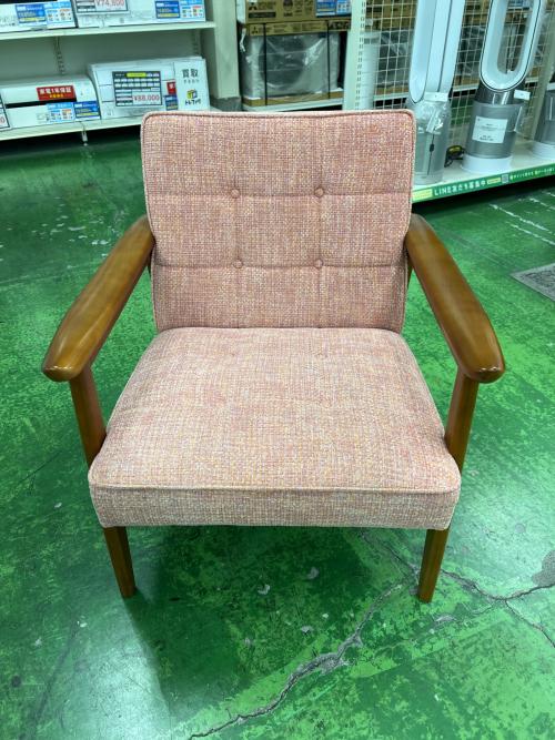 カリモク60 (カリモクロクマル) チェア ピンク W36140W461 Kチェア