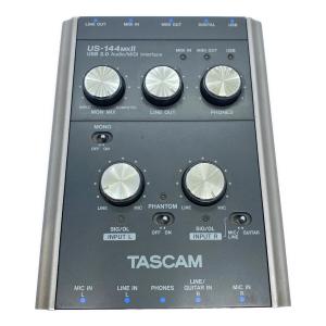 TASCAM (タスカム) オーディオインターフェイス US-144MKⅡ 通電確認のみ ■