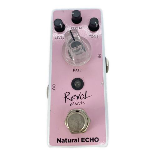 REVOL (レヴォル) エフェクター Natural ECHO 中国製 動作確認済み