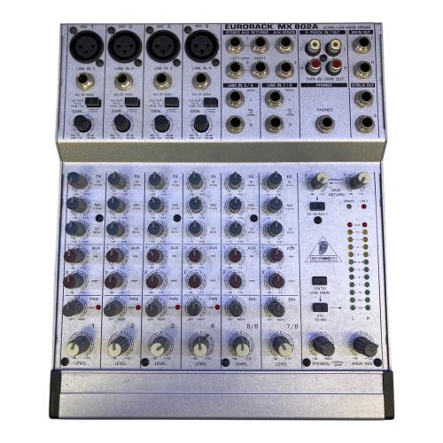 BEHRINGER (ベリンガー) ミキサー EURORACK MX 802A