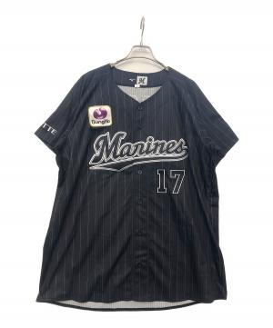 MIZUNO (ミズノ) ゲームシャツ ブラック サイズ:O