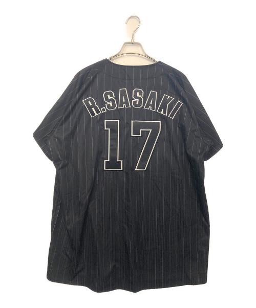 MIZUNO (ミズノ) ゲームシャツ ブラック サイズ:O