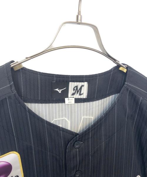 MIZUNO (ミズノ) ゲームシャツ ブラック サイズ:O