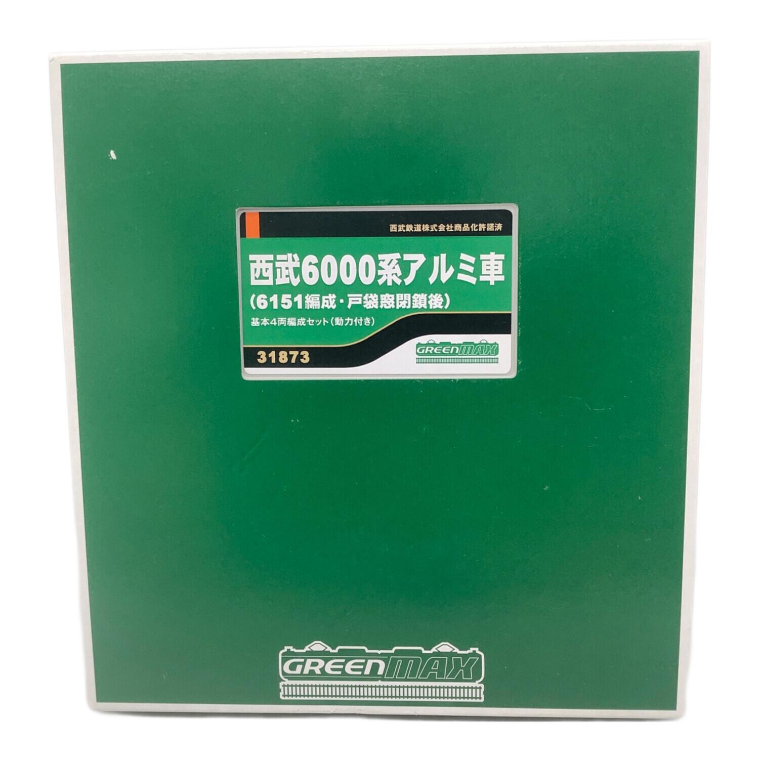 GREENMAX (グリーンマックス) Nゲージ 西武6000系アルミ車(6151編成