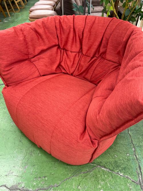 ligne roset (リーンロゼ) 1人掛けソファー レッド 210 ファブリック ブリガンタン