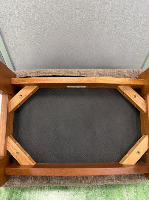 karimoku (カリモク) キャスター付スツール ブラウン