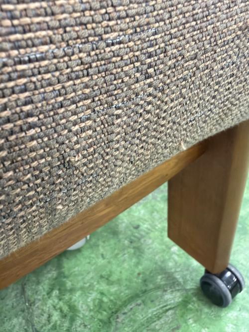 karimoku (カリモク) キャスター付スツール ブラウン