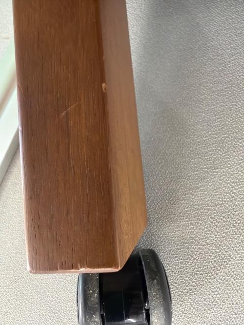 karimoku (カリモク) キャスター付スツール ブラウン