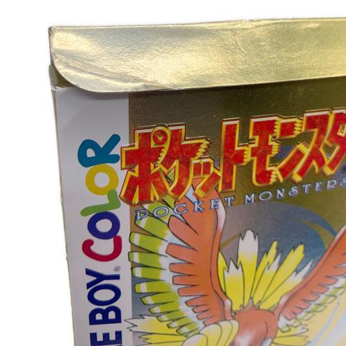 ゲームボーイカラー 空箱 ソフト 箱白欠け・折れ・説明書折れ有