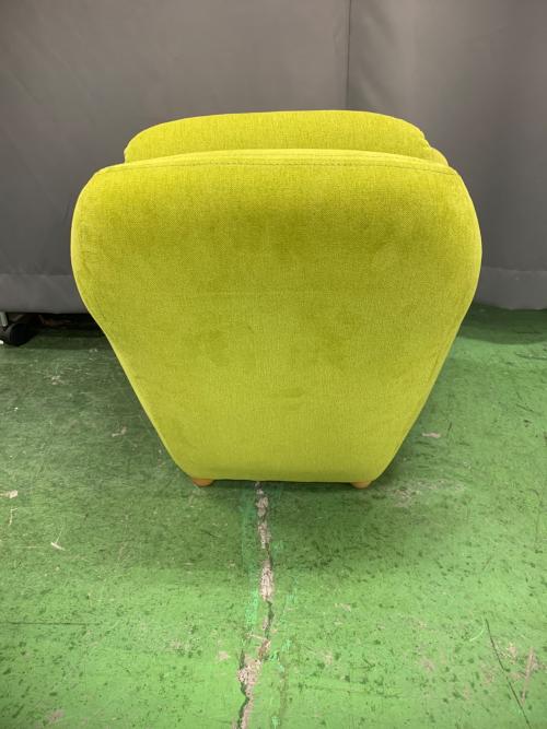 IDEE (イデー) ミニミラーアームチェア グリーン  ファブリック