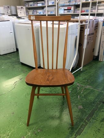 ercol (アーコール) ダイニングチェアー ナチュラル イギリスビンテージ家具  スティックバックチェアー