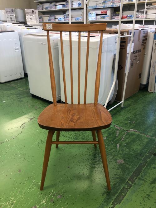 ercol (アーコール) ダイニングチェアー ナチュラル イギリスビンテージ家具  スティックバックチェアー